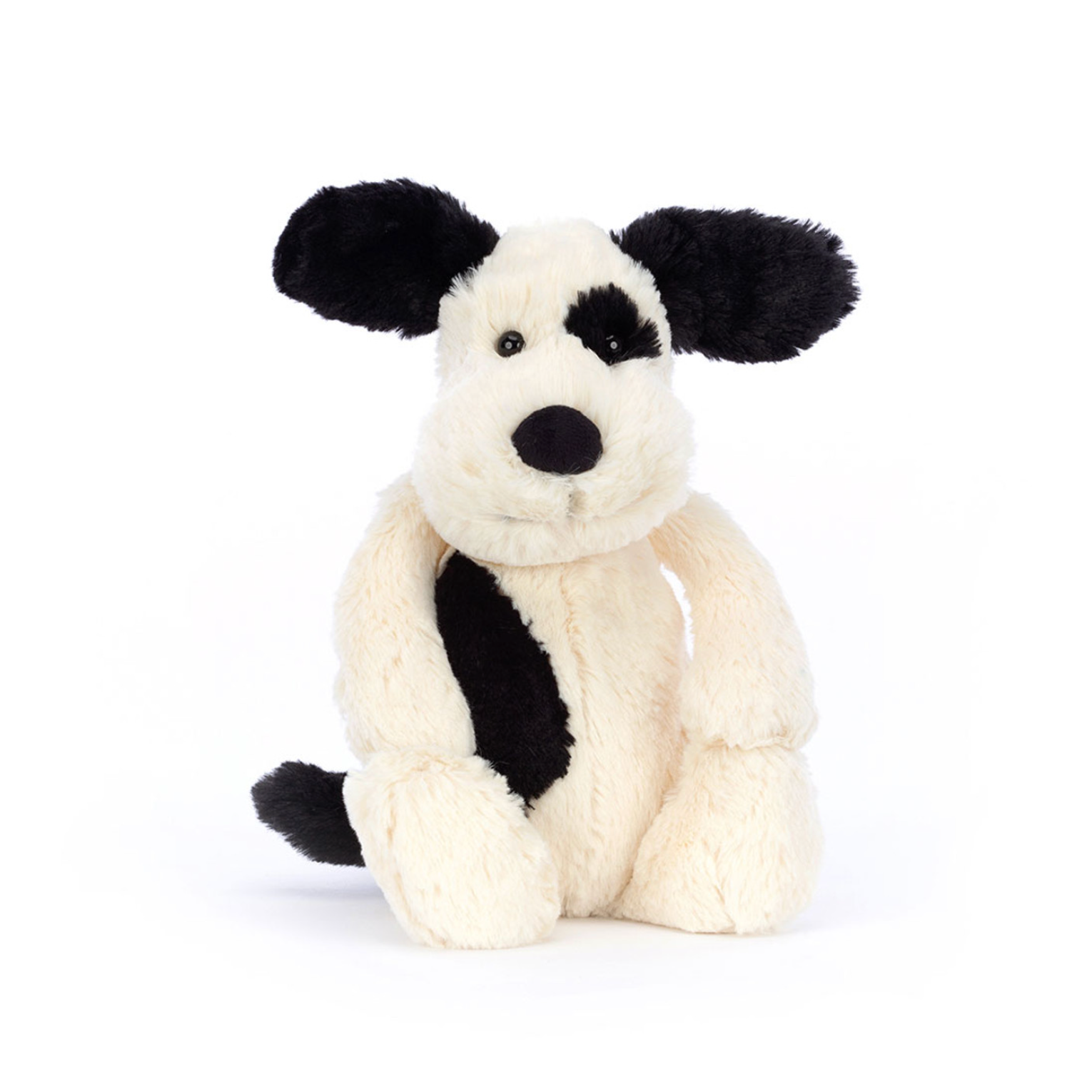 Bashful Black & Cream Puppy Medium - Stay Forever