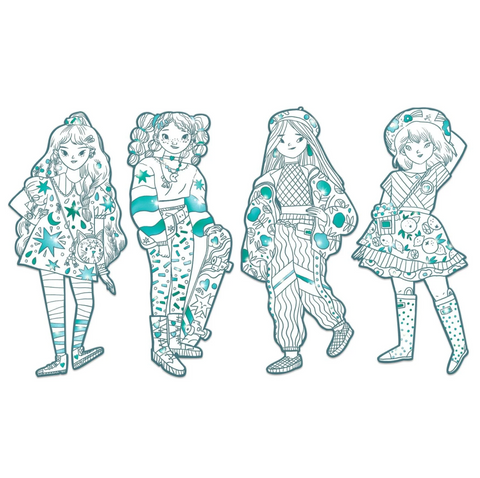 Coloring Demoiselle