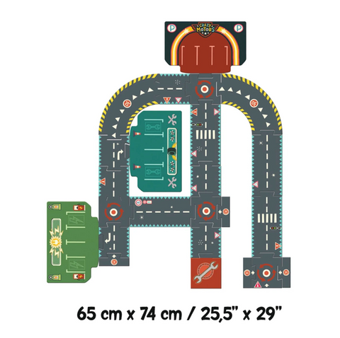 City Circuit 24pc Giant Puzzle