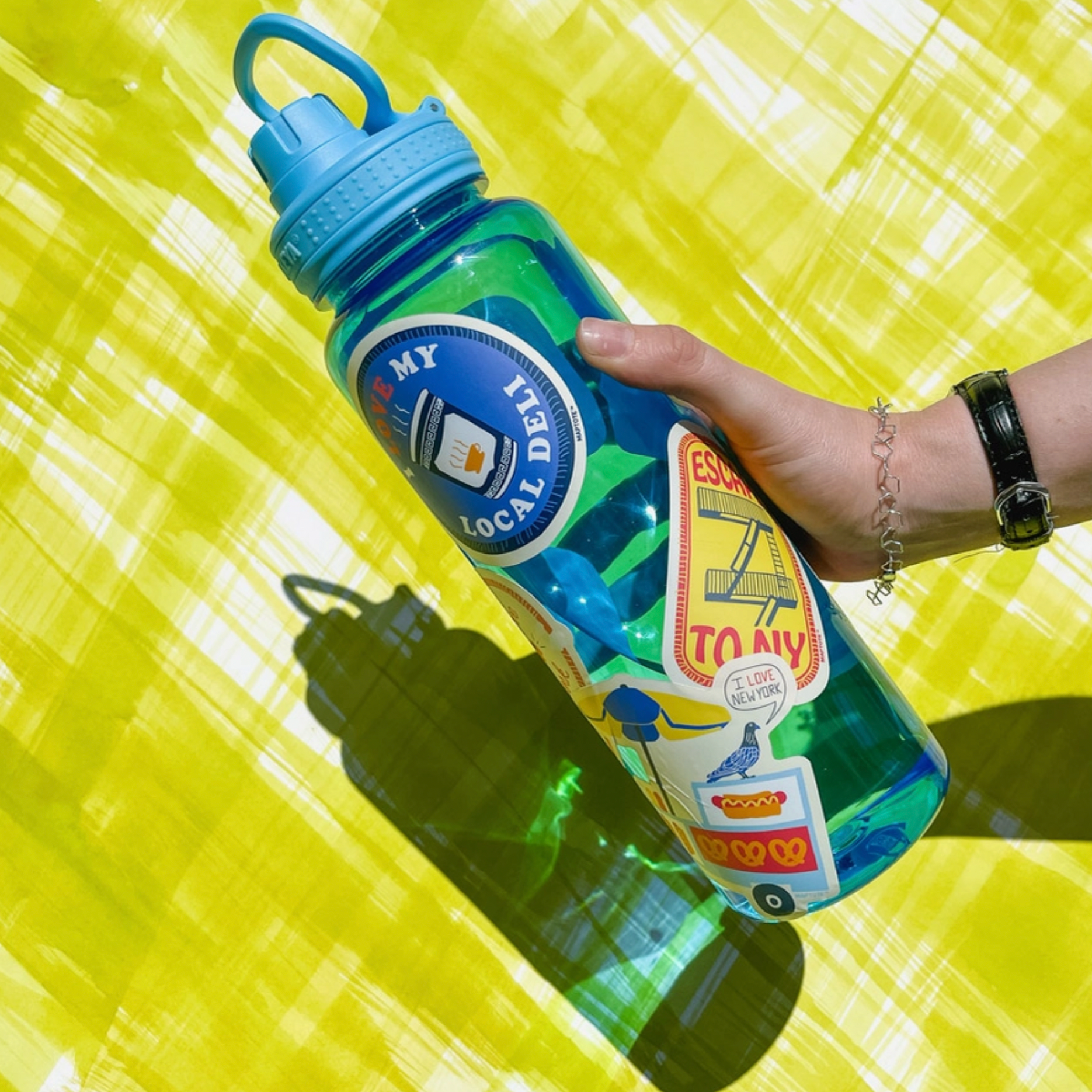 I Love My Local Deli Sticker