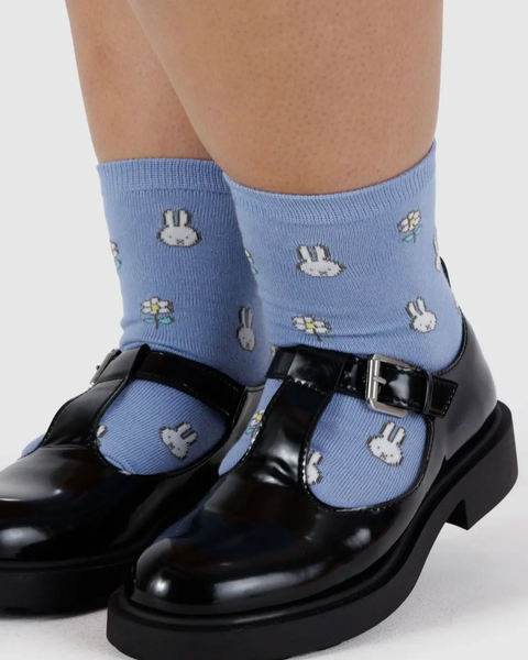 Crew Sock - Miffy Blue
