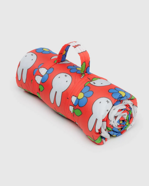 Puffy Picnic Blanket - Flower Miffy