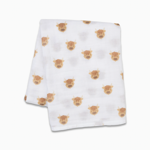 Muslin Cotton Swaddle Blanket - Large