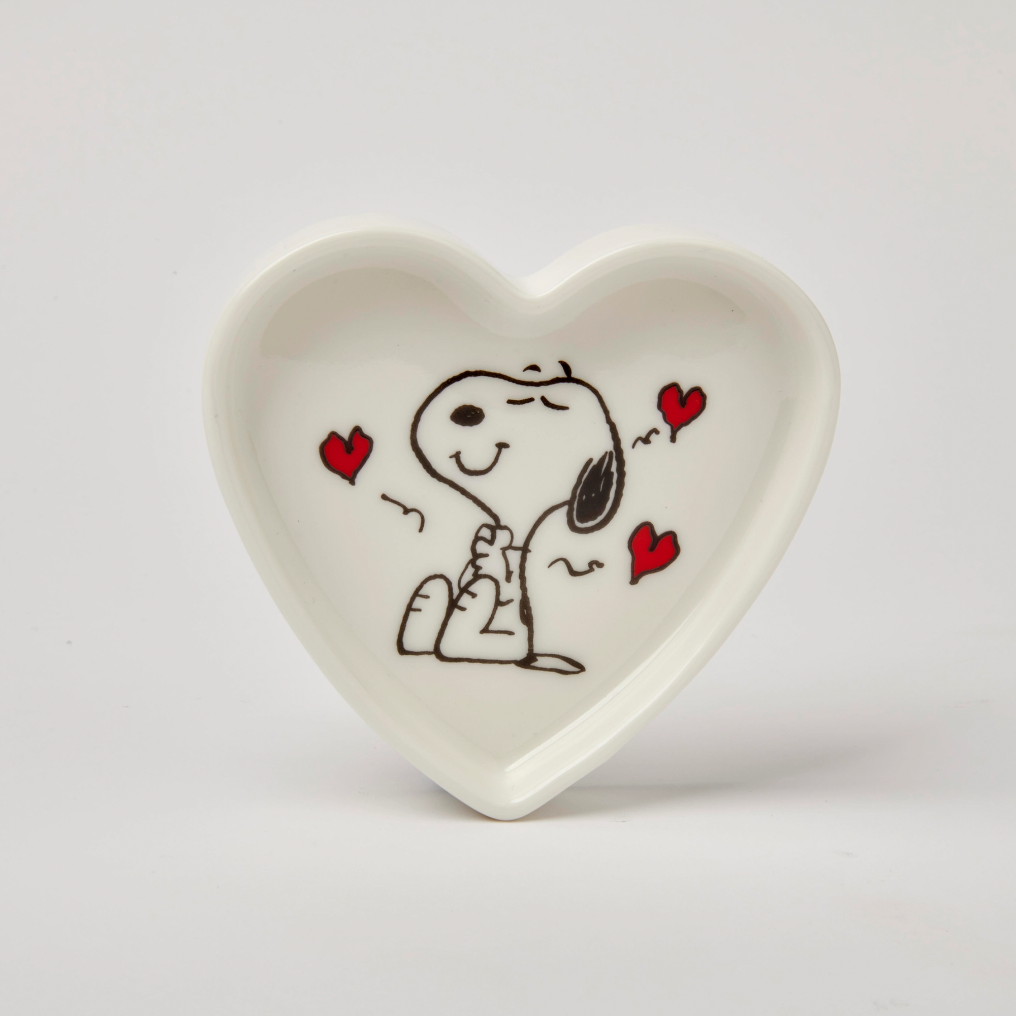 Peanuts Heart Shaped Trinket Dish - Love