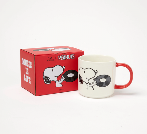 Peanuts Mug Music Is Life - Vinyl
