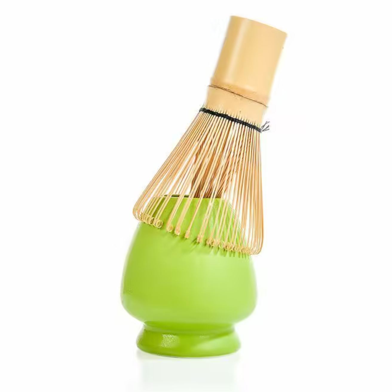 Matcha Whisk Stand Porcelain Lime