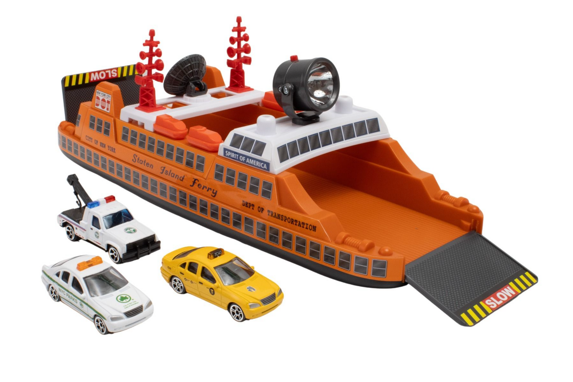 New York Staten Island Ferry W/3 NYC Vehicles