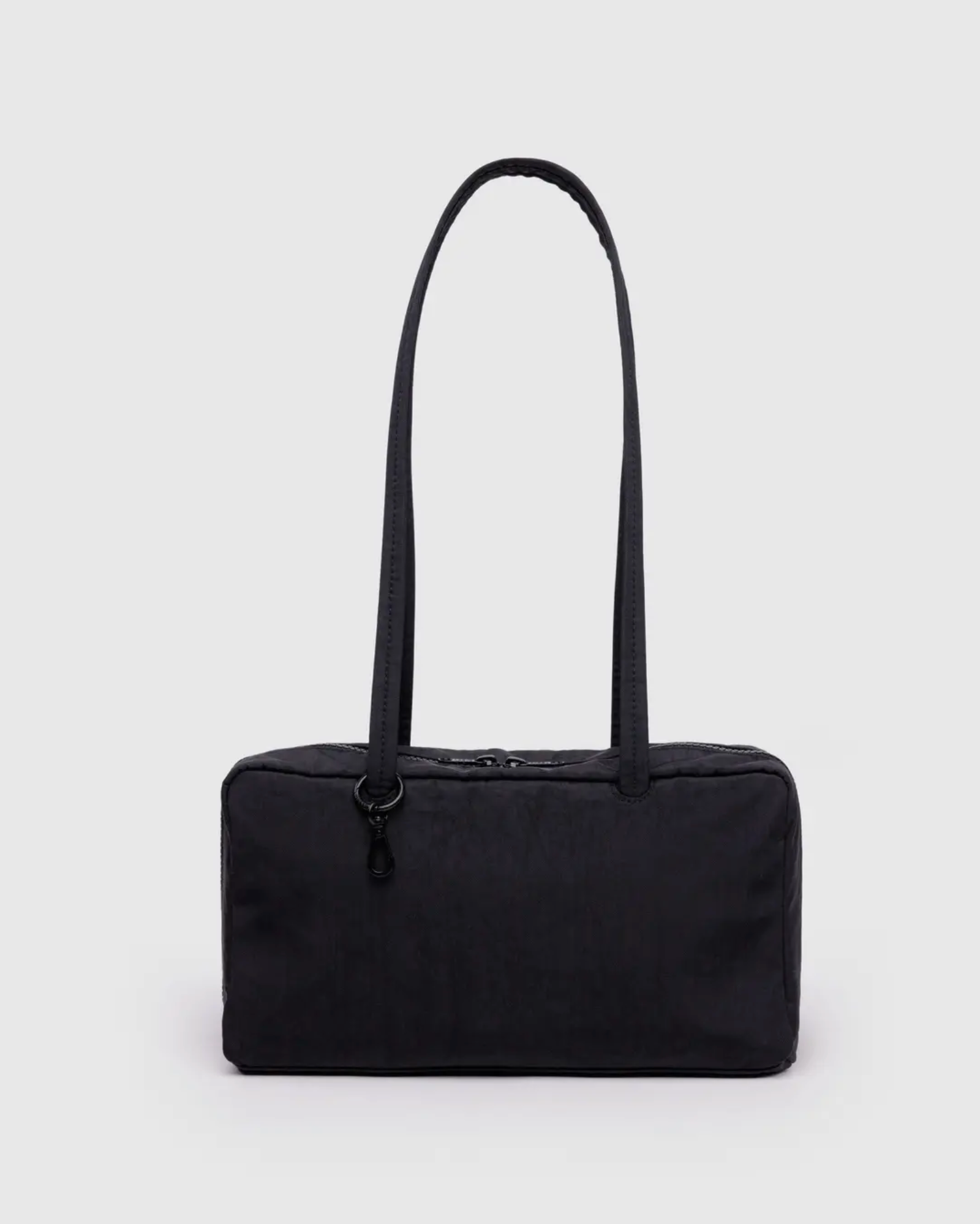 Nylon Bowler Bag - Black