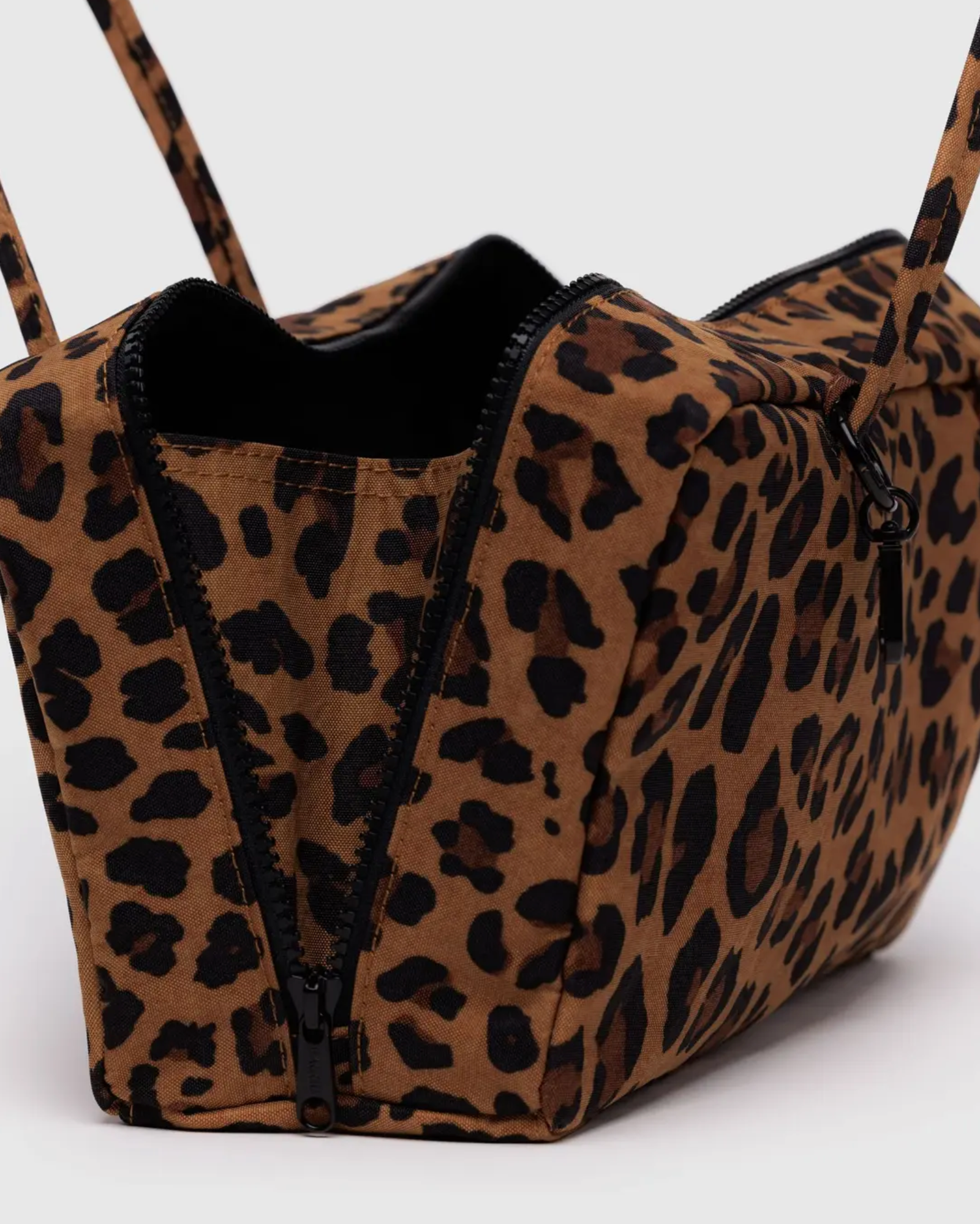 Nylon Bowler Bag - Leopard