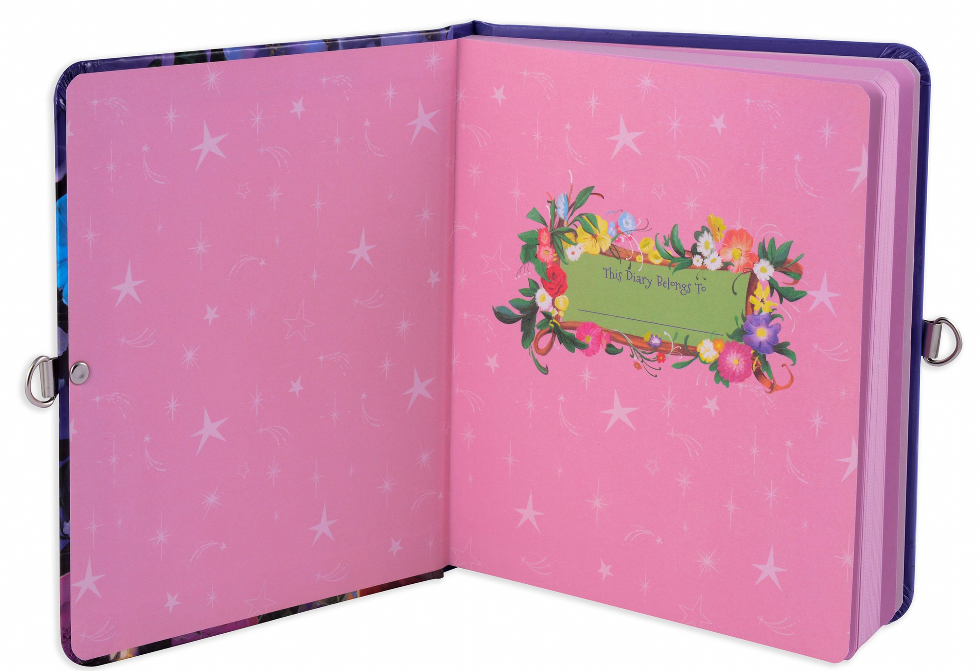 Fairy Glow in the Dark Lock and Key Diary