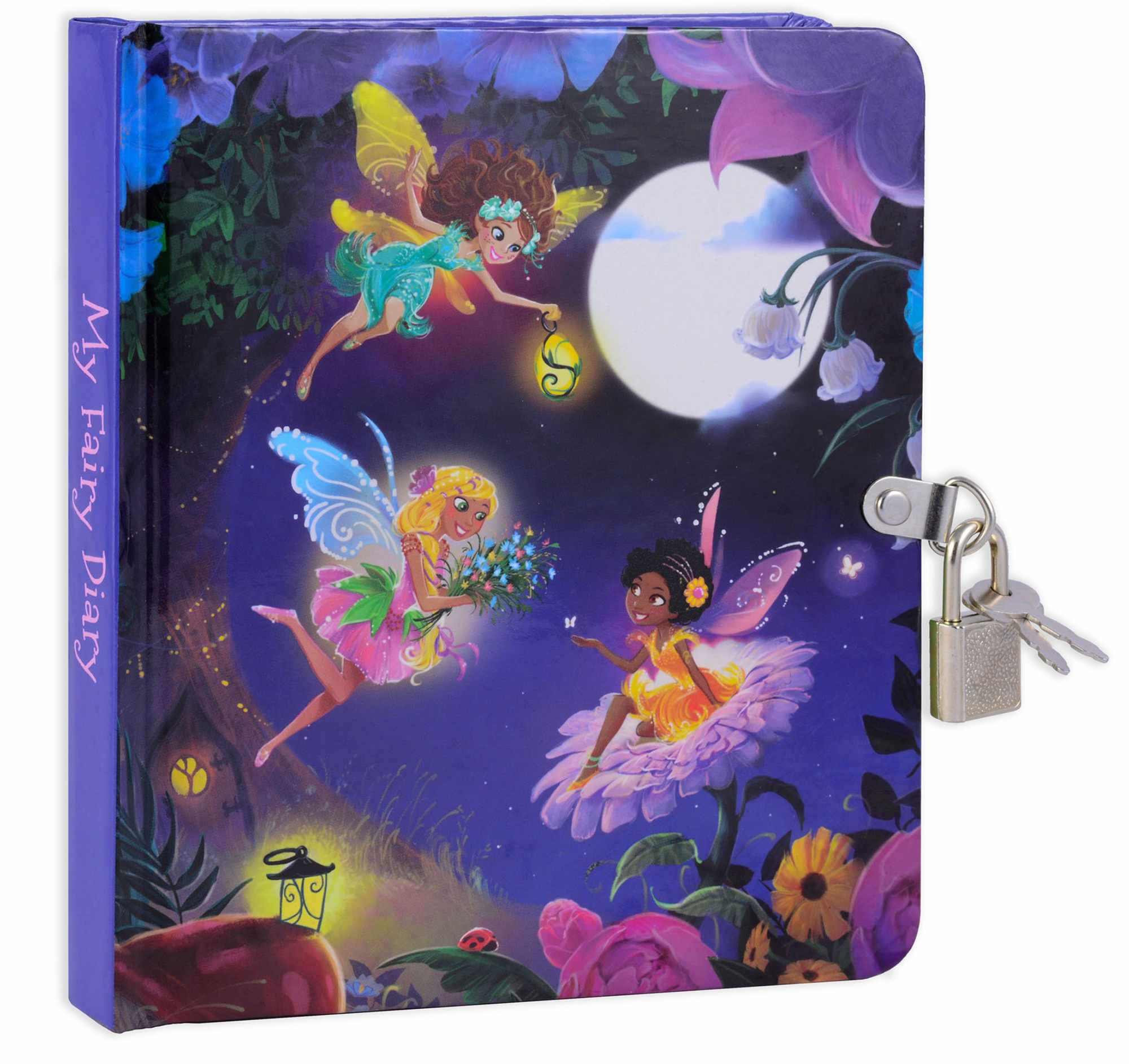 Fairy Glow in the Dark Lock and Key Diary