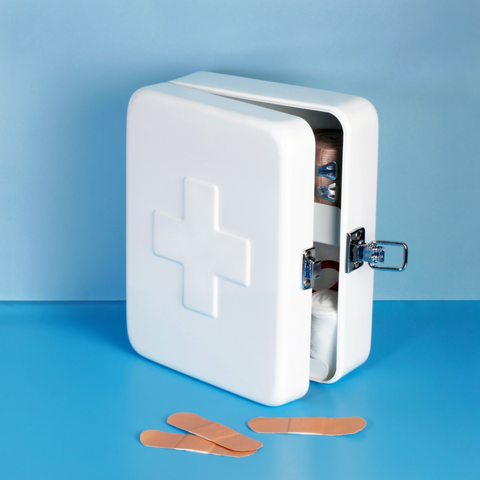 First Aid Box White