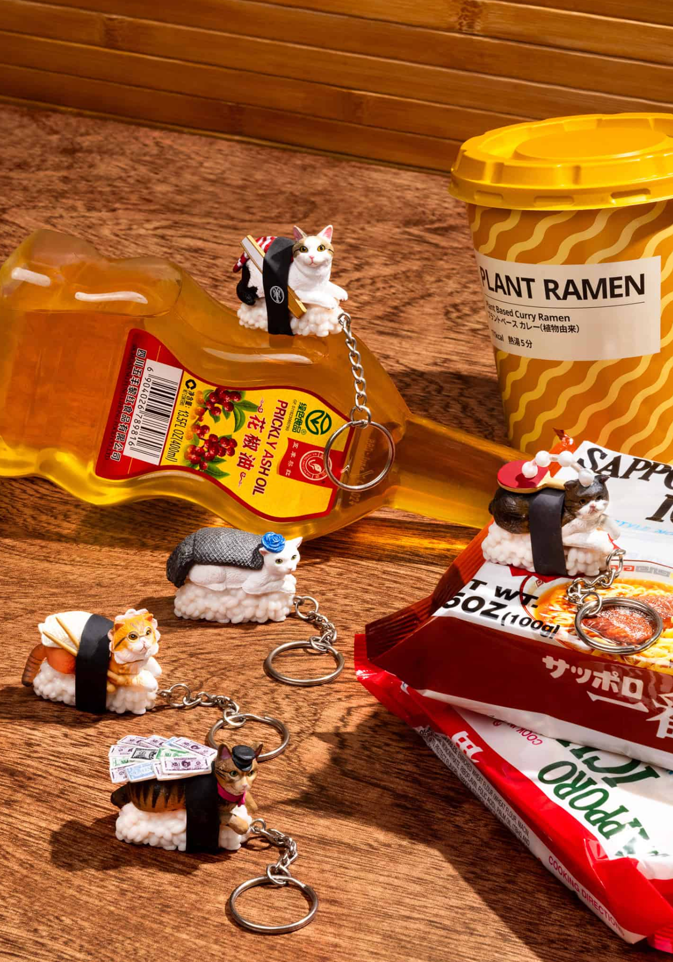 Sushi Cat (Nekozushi) Keyring Blind Box Vol. 2
