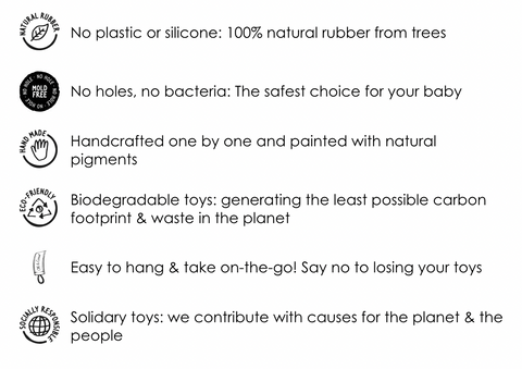 Ramona the Radish Baby Teether