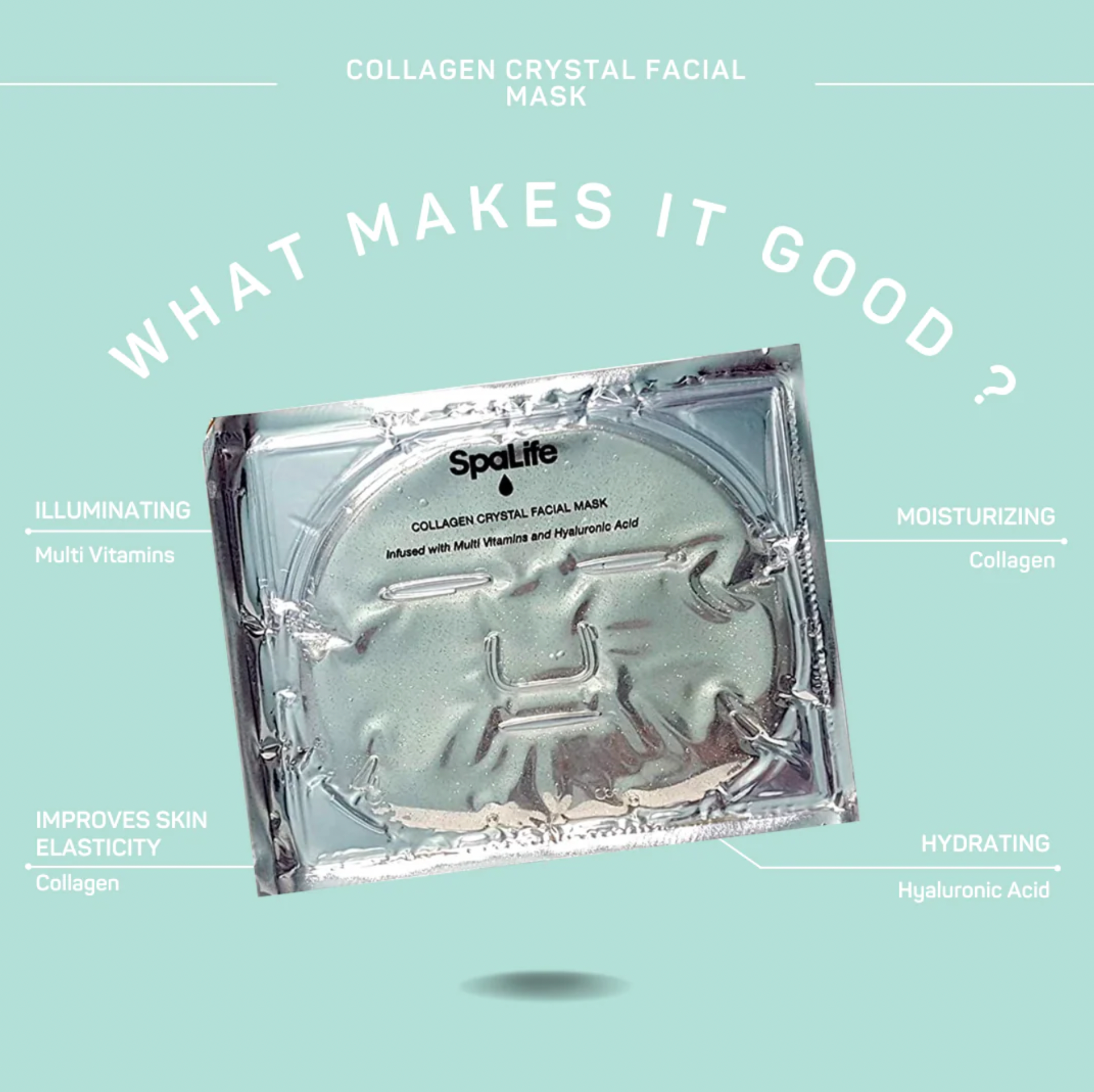 Ultimate Collagen Crystal Hydrogel Facial Mask