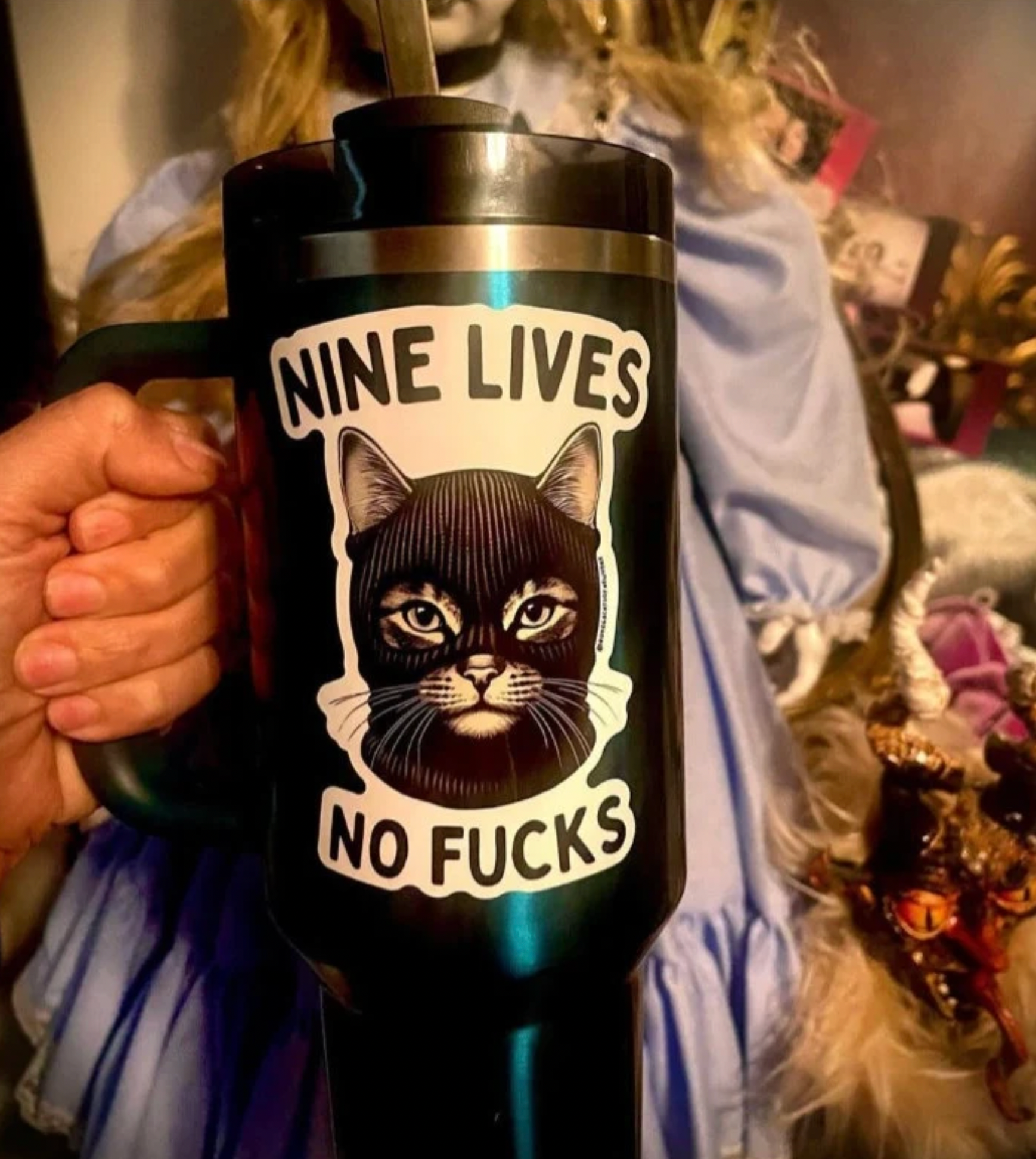 Bodega Cats of New York 4.5" Sticker (Nine Lives)