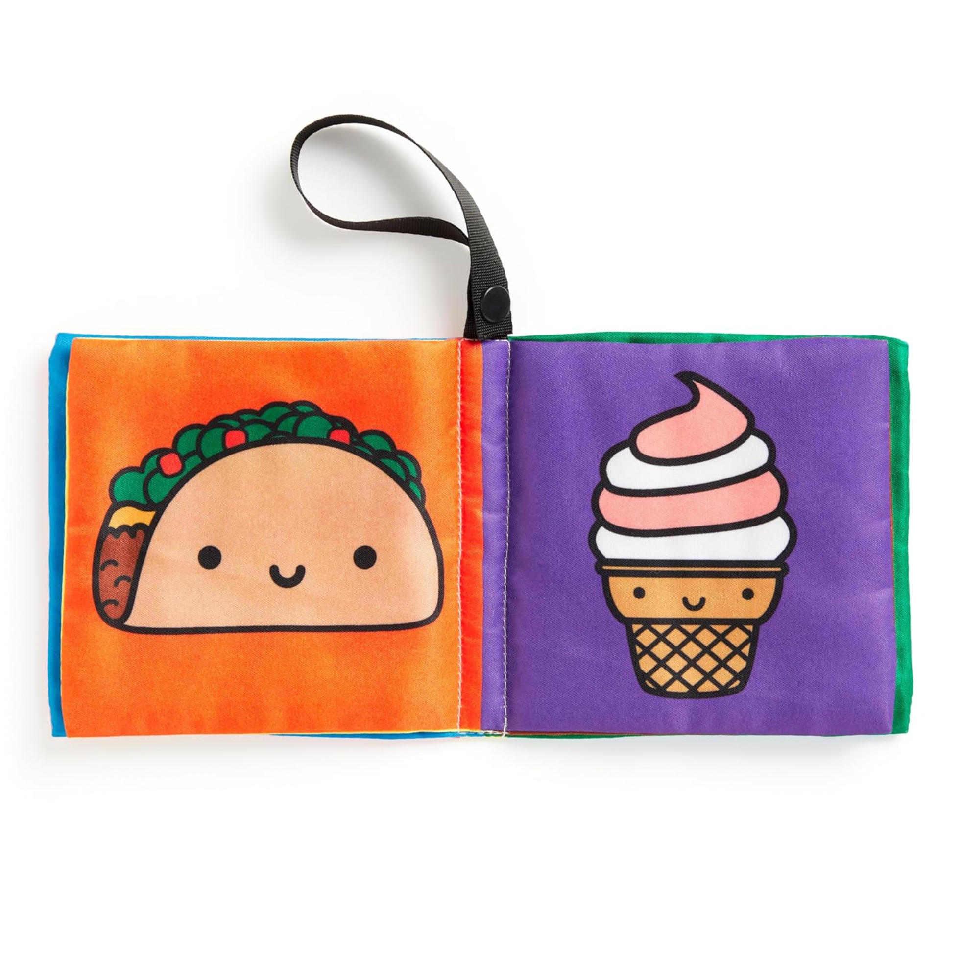 Foodie Baby – Delicious Early Development Crinkle Fabric Stroller Book