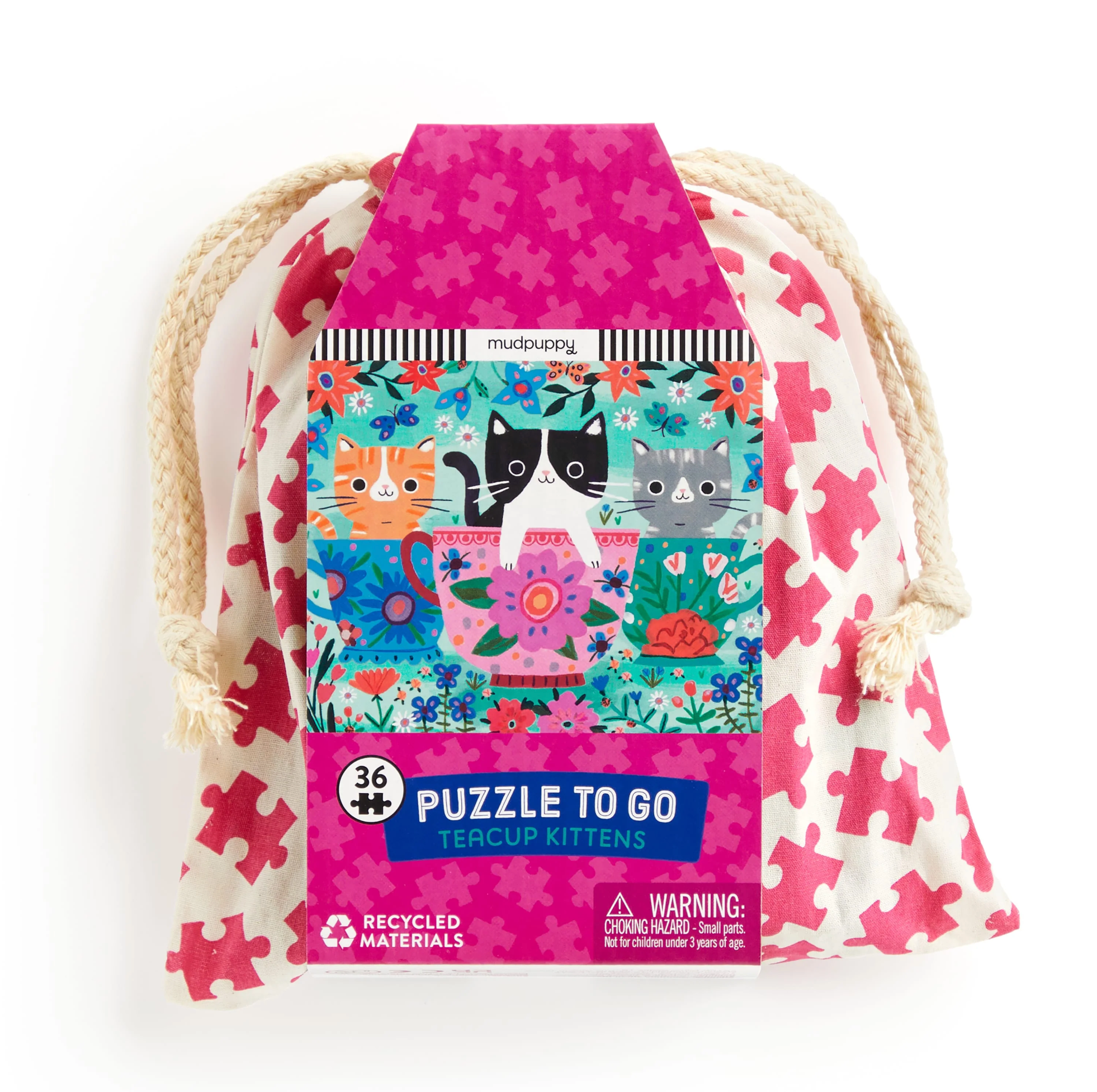 Teacup Kittens 36 Piece Puzzle to Go