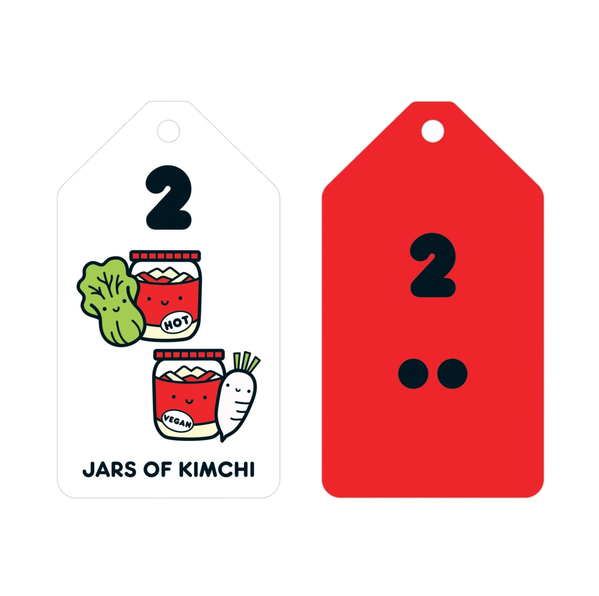 Counting at the Market Numbers Ring Flash Cards