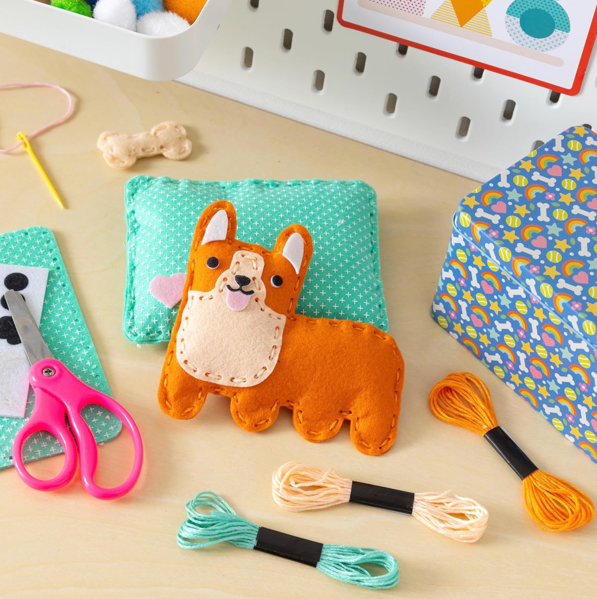Mini Craft Kit: Pocket Pet Corgi