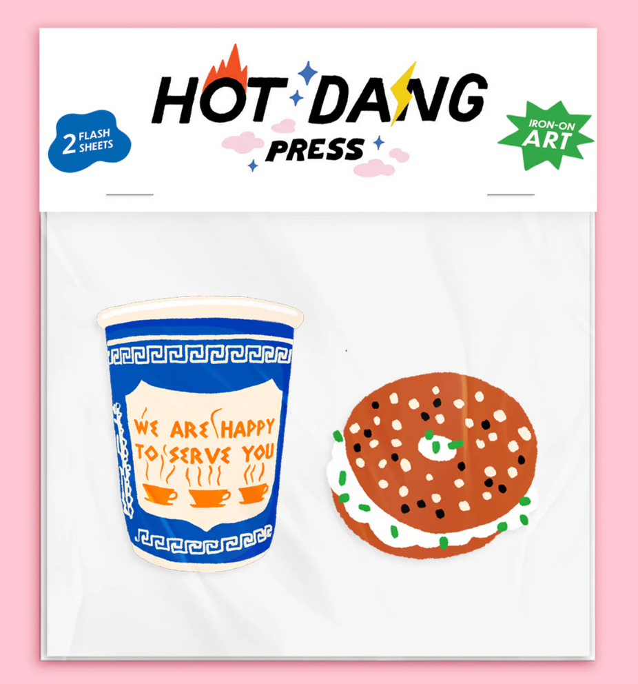 NYC Breakfast Buddies Iron On