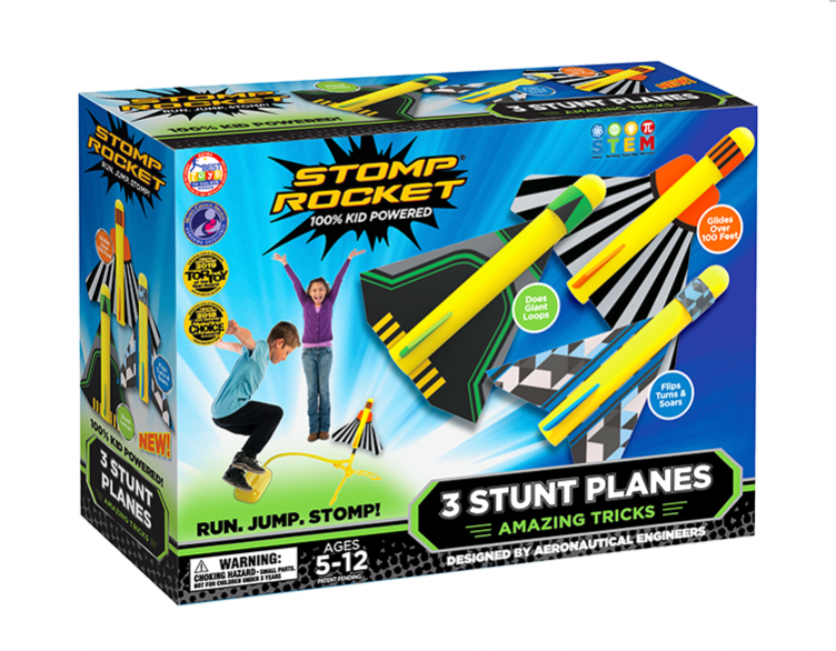 Stomp Rocket Stunt Planes
