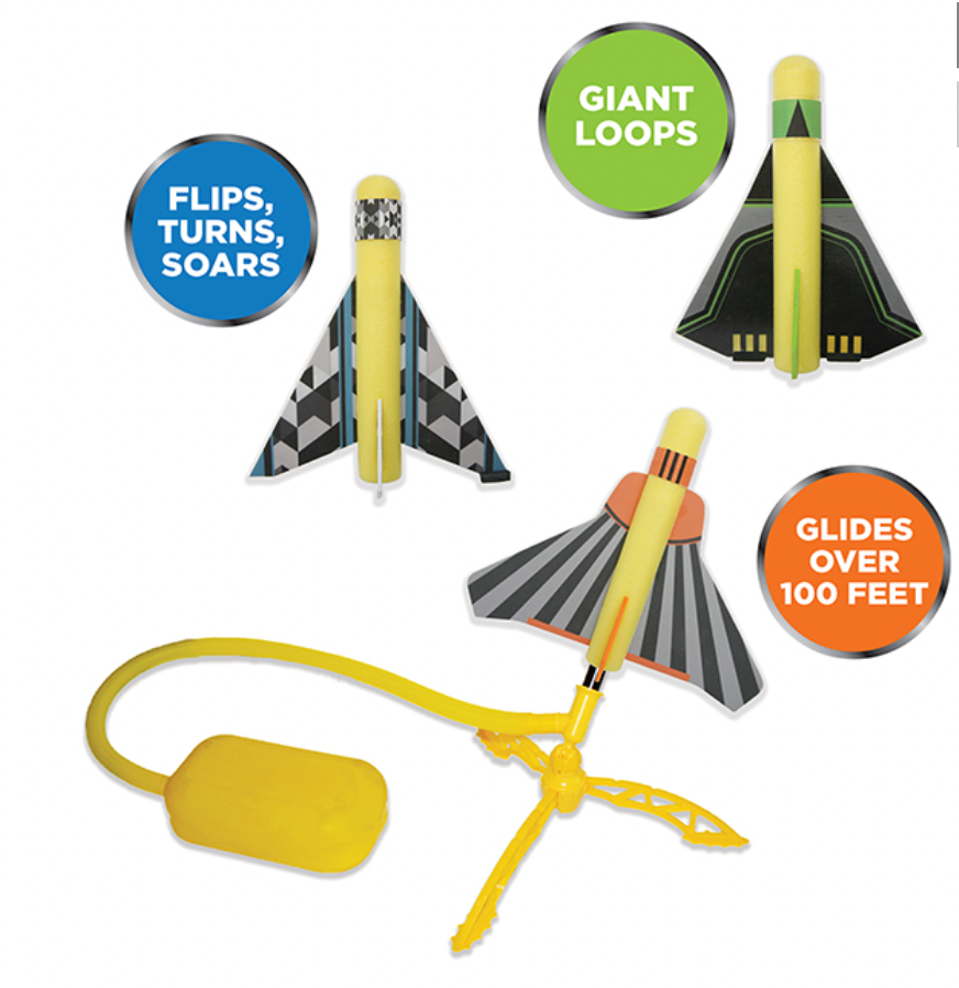Stomp Rocket Stunt Planes