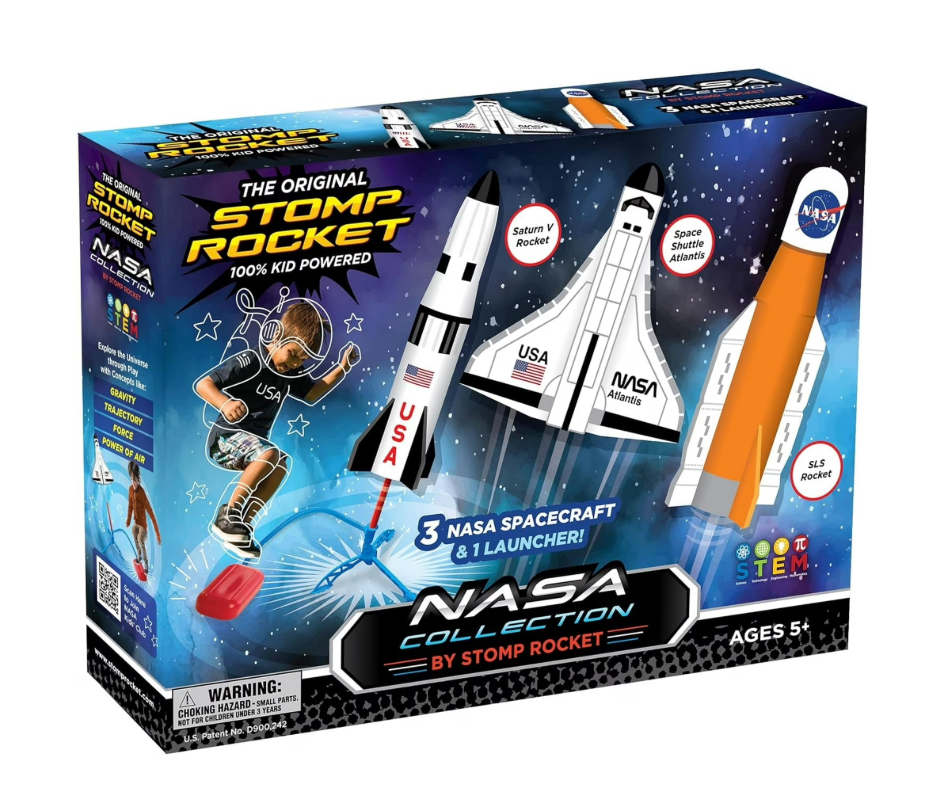Stomp Rocket Nasa Collection - 3pc