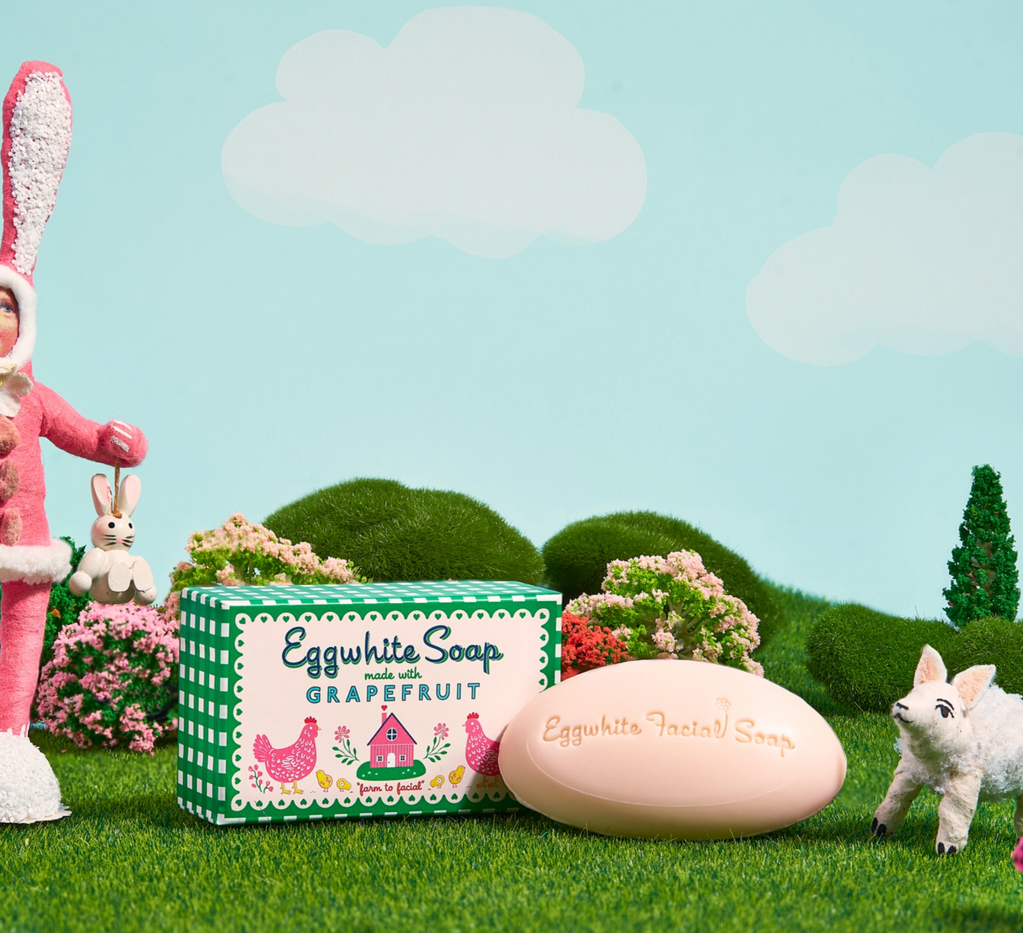 Eggwhite & Grapefruit Facial Soap