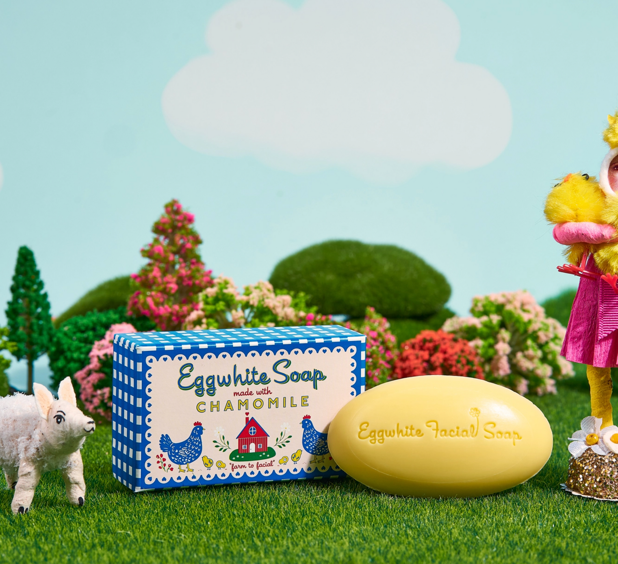 Eggwhite & Chamomile Bar Soap