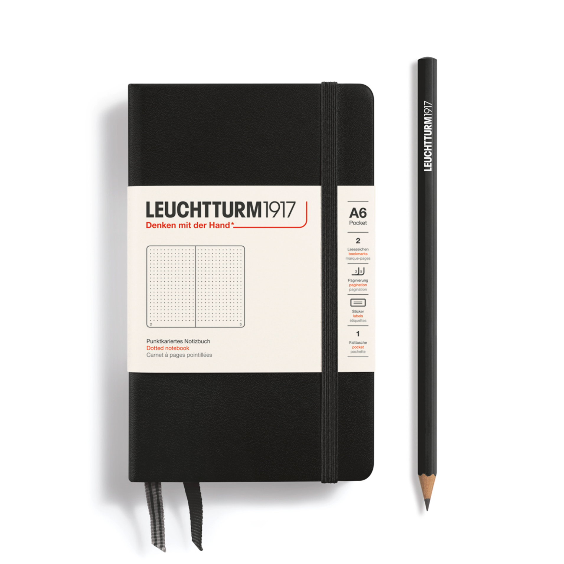 Hardcover Pocket Notebook (A6)
