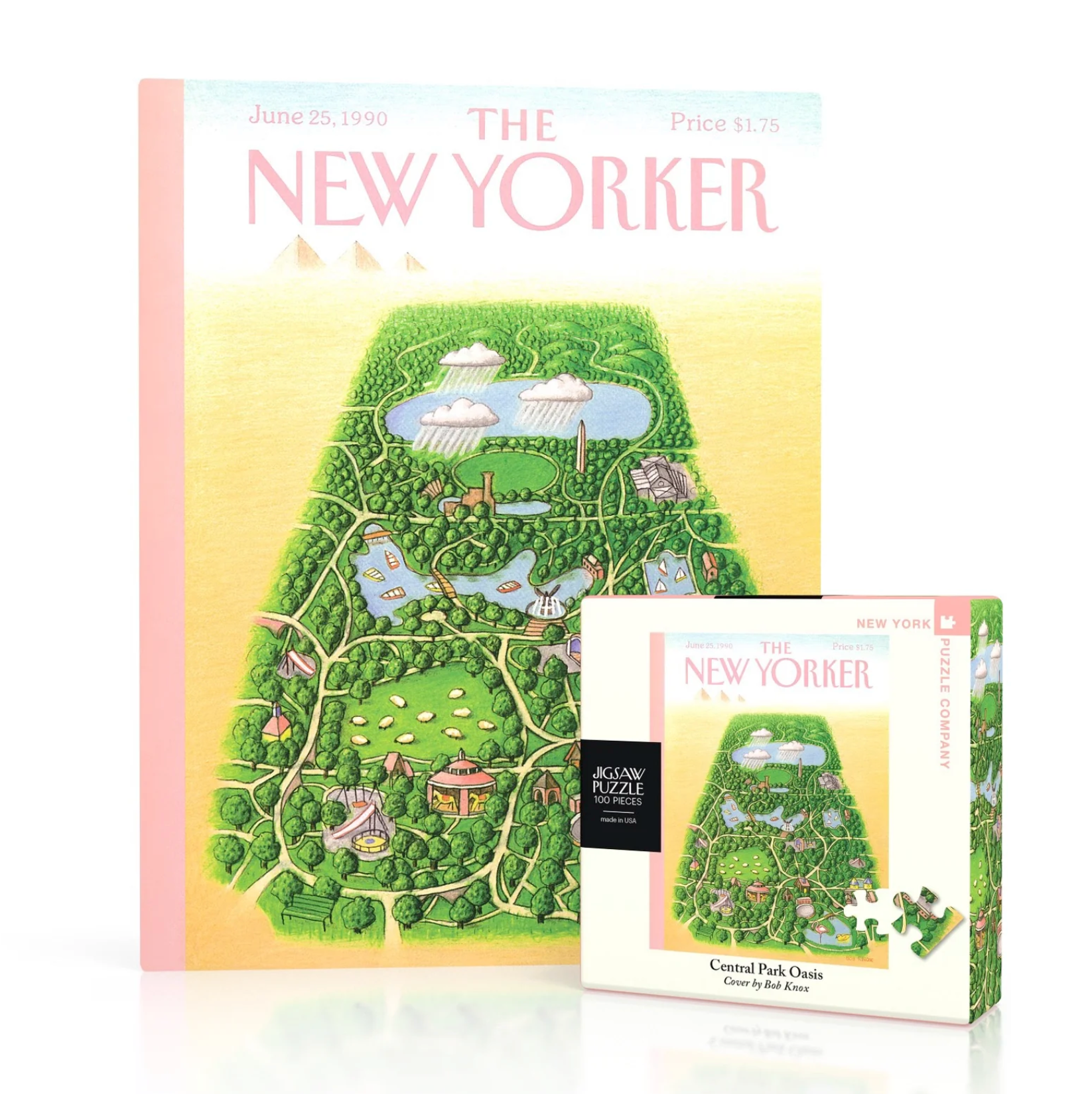 Central Park Oasis Mini 100 Piece Mini Puzzle