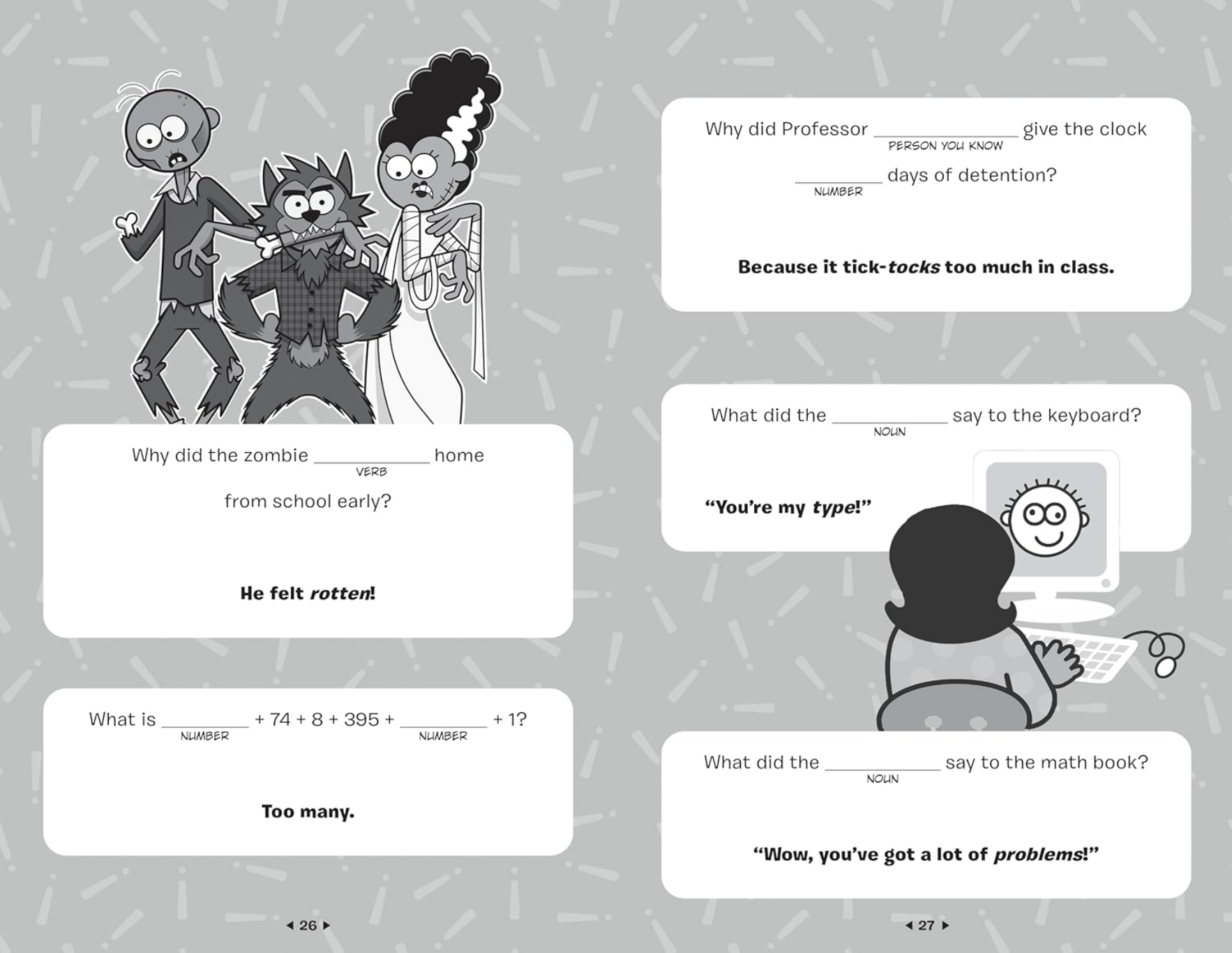 The Mad Libs Silly, Hilariously  Funny, Belly-Busting Joke Book