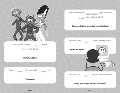 The Mad Libs Silly, Hilariously  Funny, Belly-Busting Joke Book