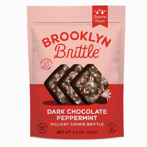 Brooklyn Brittle Dark Chocolate Peppermint