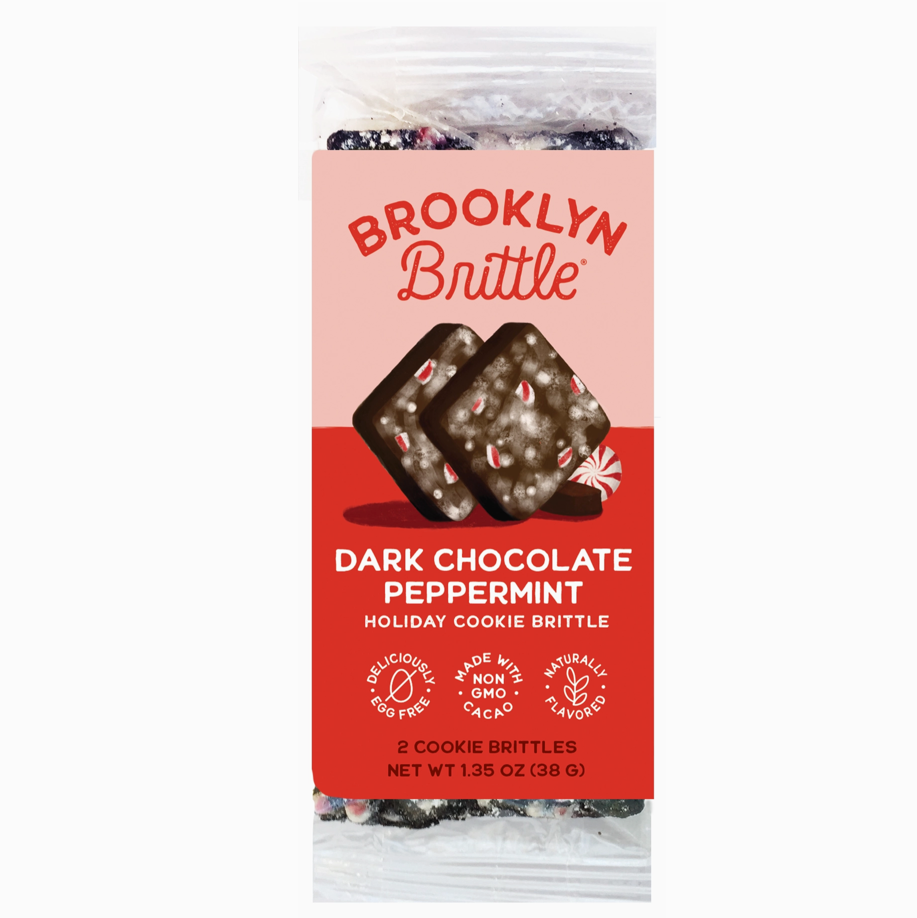 Brooklyn Brittle Snack Pack Dark Chocolate Peppermint