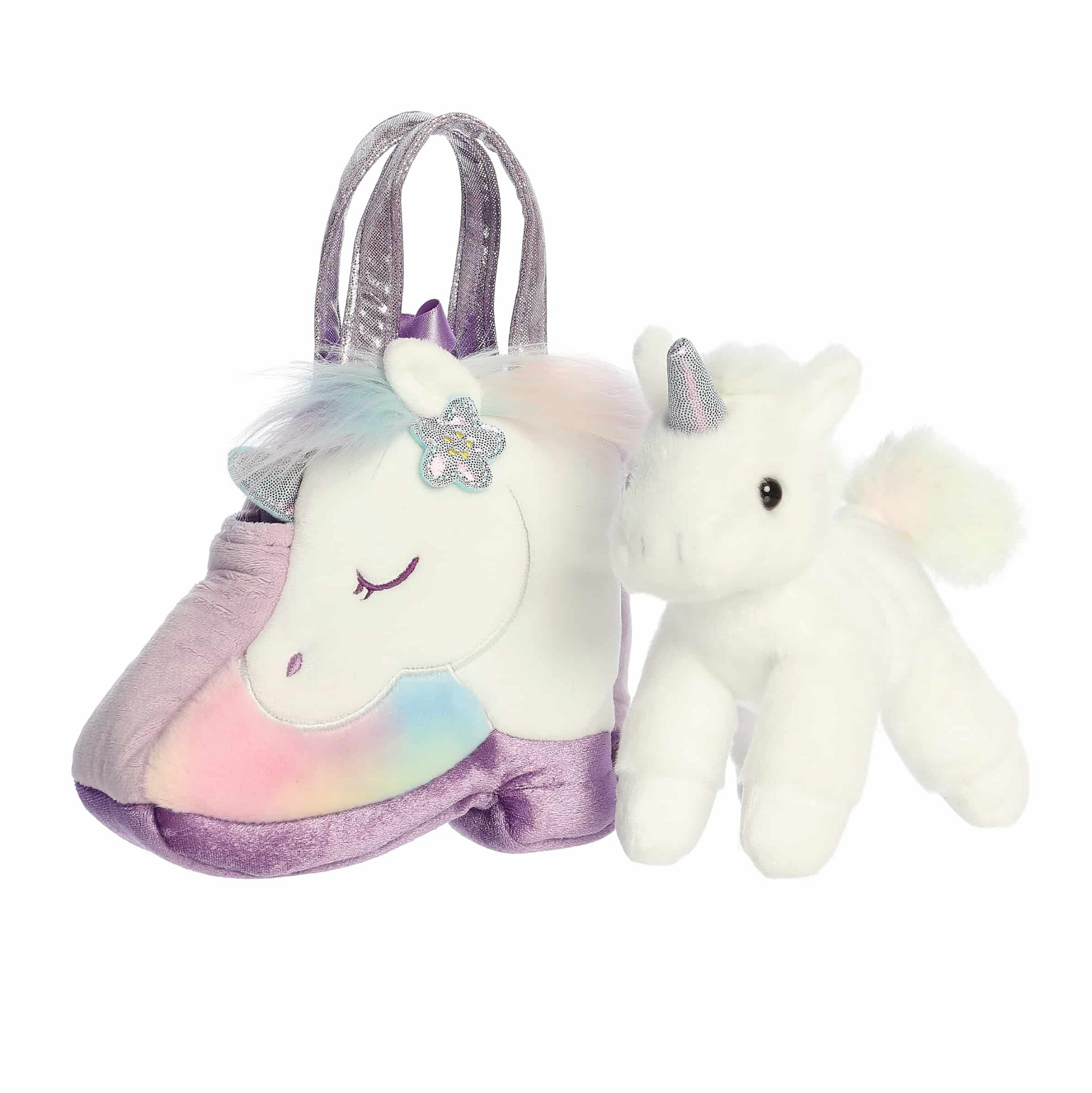 7.5" Rainbow Unicorn Boot Fancy Pals