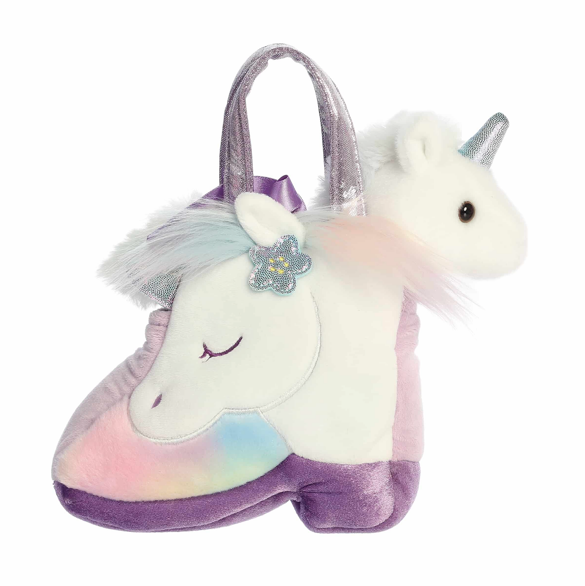 7.5" Rainbow Unicorn Boot Fancy Pals