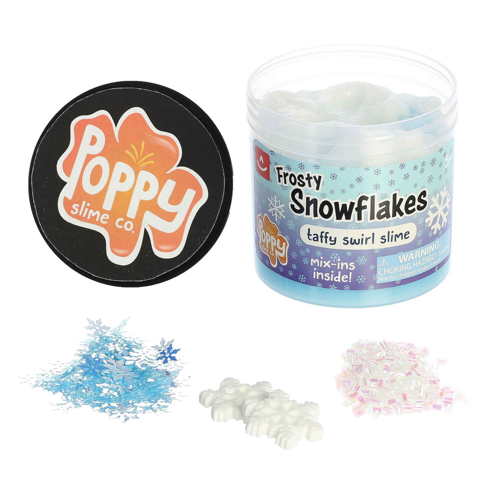 Frosty Snowflakes Slime