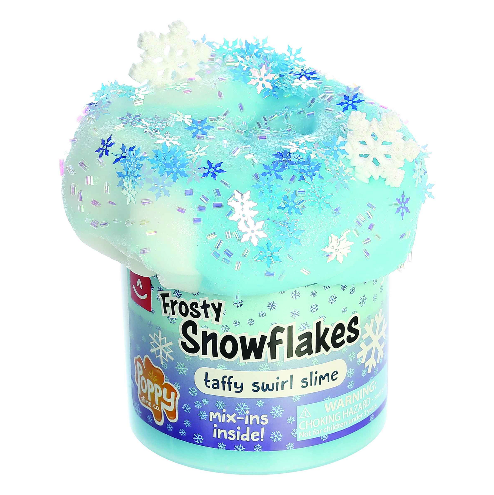 Frosty Snowflakes Slime