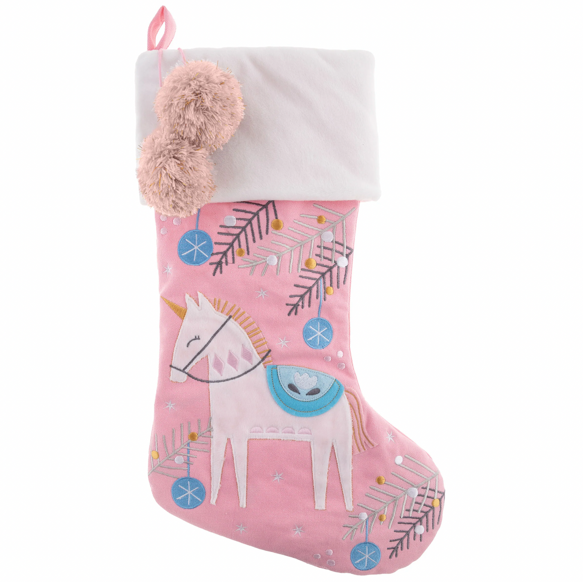 Embroidered Christmas Stocking Kids