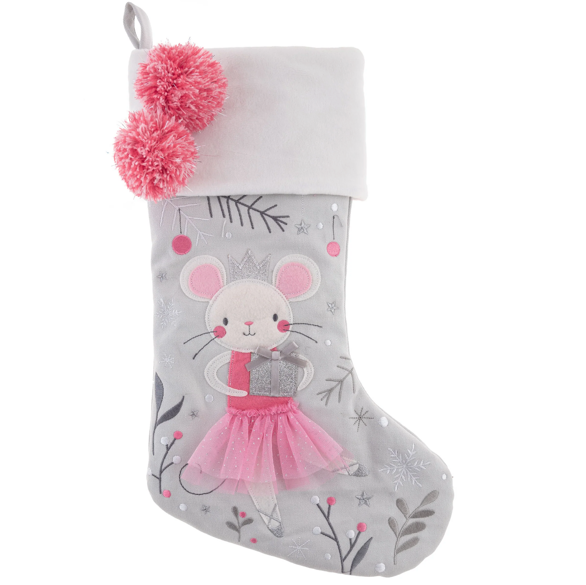 Embroidered Christmas Stocking Kids