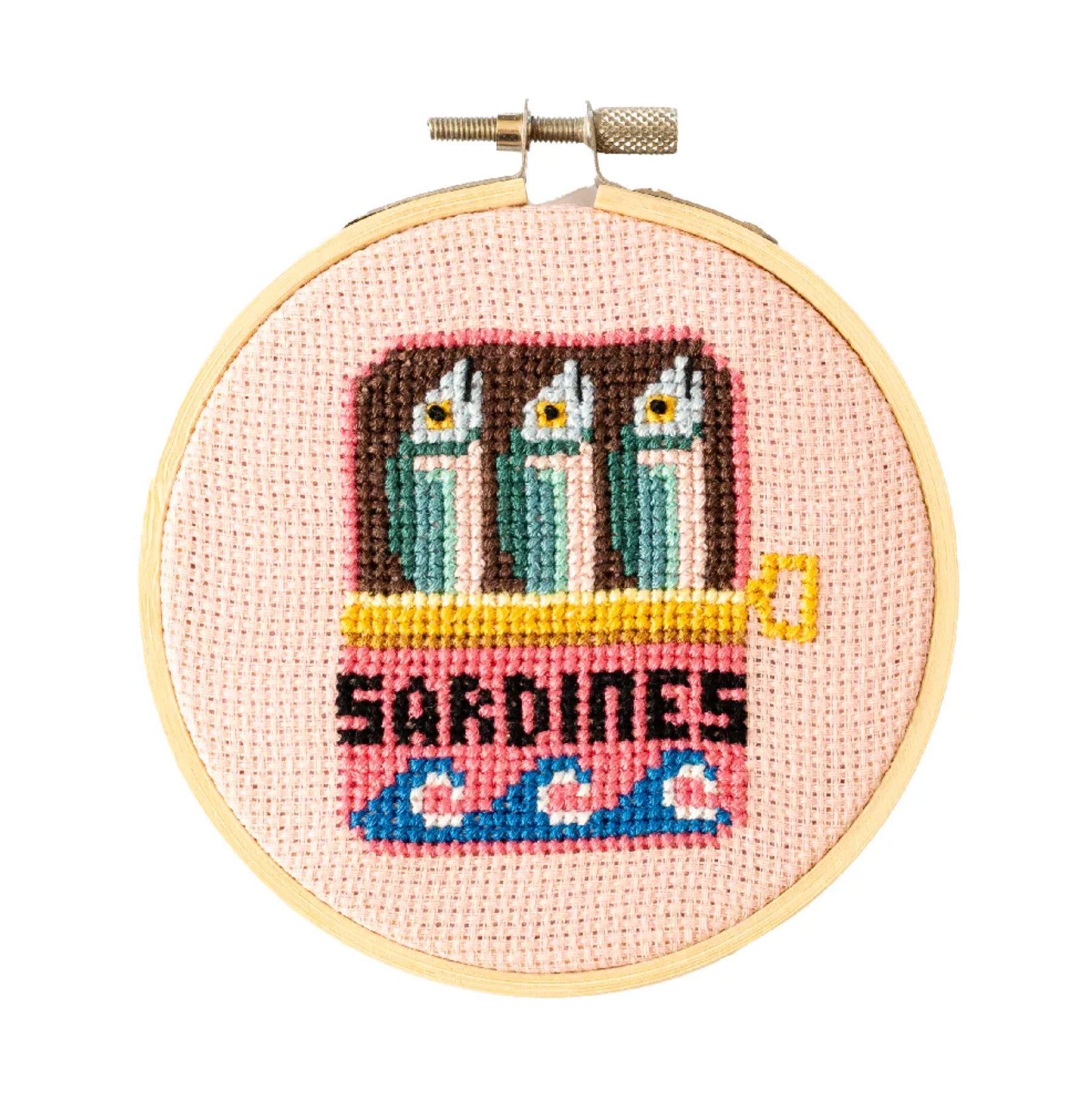 Sardines Cross Stitch Kit