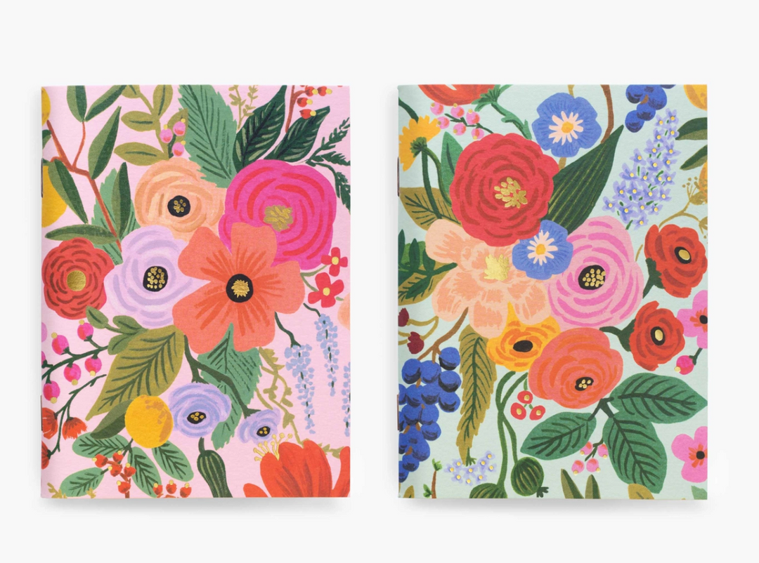Garden Party Pocket Notebooks (set of 2)