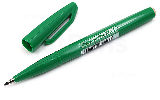 Pentel | Sign Pen, Fiber Tip