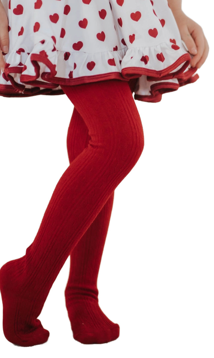 Cable Knit Tights - Stay Forever