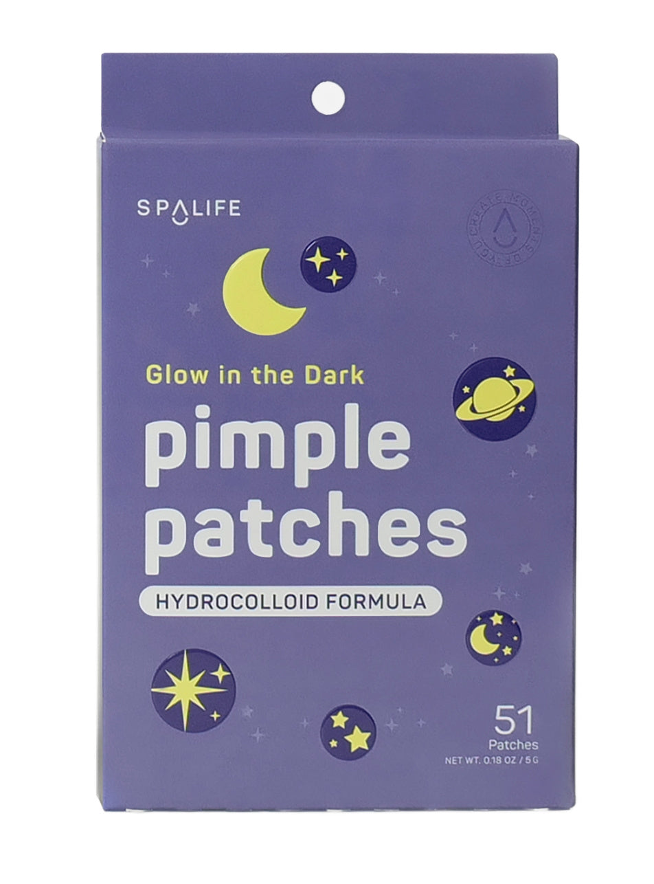 Glow in the Dark Hydrocolloid Pimple Patches - 51 count