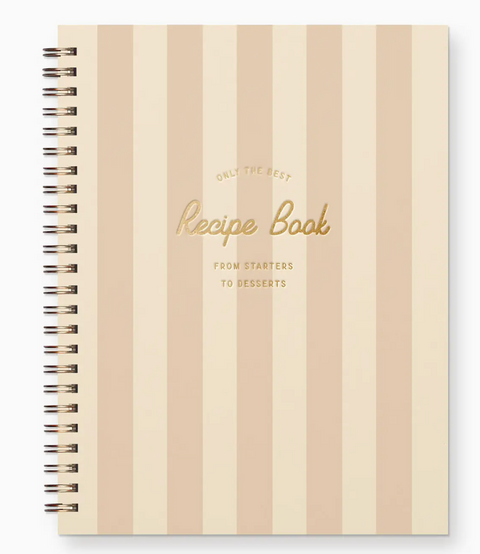 Only the Best Striped Recipe Book