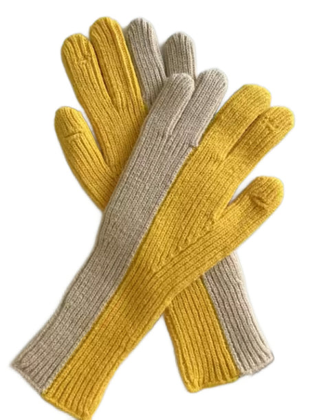 Two-Toned Touchscreen Gloves