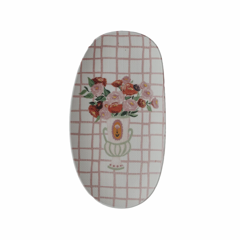 Textured Stoneware Plate